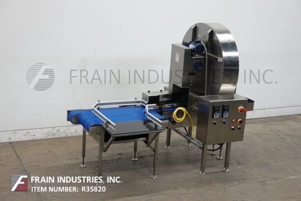 McBrady #60, rotary, inverted, air cleaner, rated from 20-100 containers per minute, mounted on multi-leg - Image 5