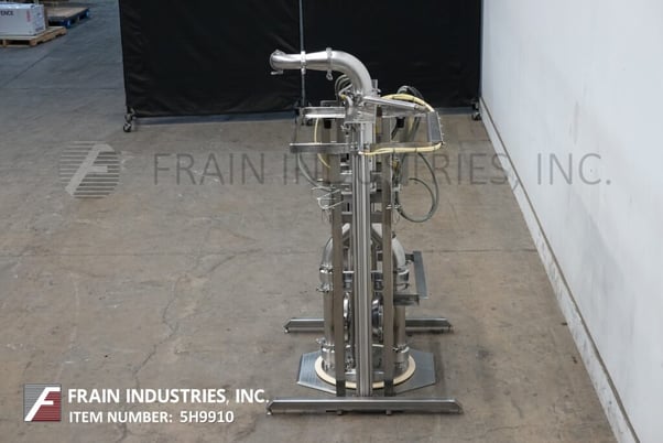 Murzan #PI-50, Sanitary, Stainless Steel, 55 gallon drum unloader with DUS7IM4X4 Stainless Steel double - Image 4