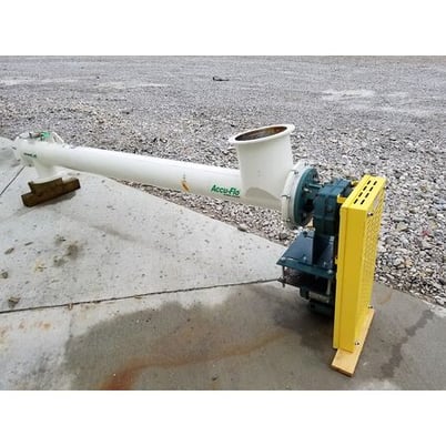 6" diameter x 6.1' long, Dynamic Air #495, Carbon Steel screw feeder, 230/460 V., 3-phase, #16717 - Image 3