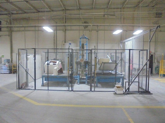 Motoman, K10M, (2) Station Cell Robot, Flow 7x 50 HP Intensifier Pump, 2016 - Image 8