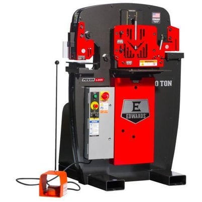 4" x 4" x 3/8" Edwards #50-TON, 50 ton, 5 HP, 1725 RPM, NEW - Image 1