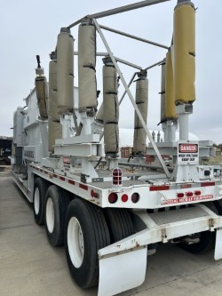 40 MVA 132000/66000 Primary, 12600Y/7275/7620 Secondary, Delta Star Star mobile transformer - Image 2