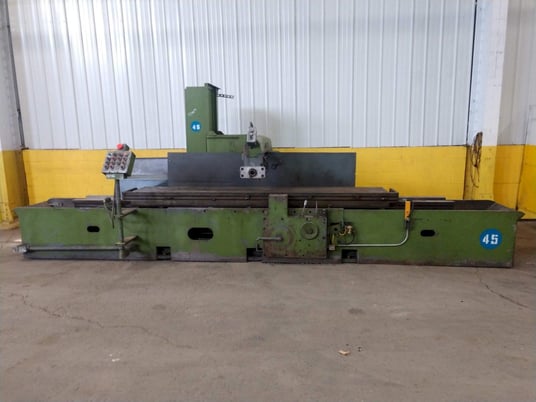 Cincinnati #400-188 Hypowermatic, horizontal simplex production mill, 18" x128" table - Image 3