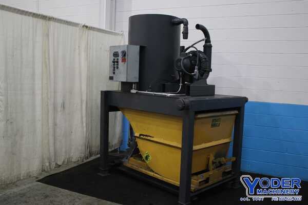 Air Dynamics / Pleco #12, power vacuum with dump hopper, 7-1/2 HP, 2012, #74764 - Image 1