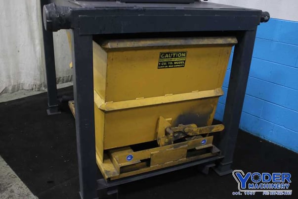 Air Dynamics / Pleco #12, power vacuum with dump hopper, 7-1/2 HP, 2012, #74764 - Image 2