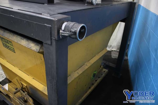 Air Dynamics / Pleco #12, power vacuum with dump hopper, 7-1/2 HP, 2012, #74764 - Image 3