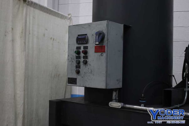 Air Dynamics / Pleco #12, power vacuum with dump hopper, 7-1/2 HP, 2012, #74764 - Image 4