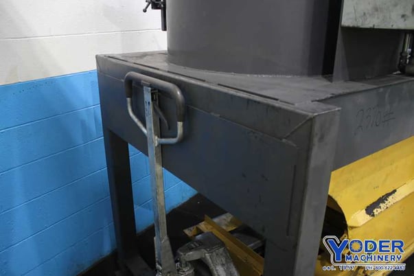 Air Dynamics / Pleco #12, power vacuum with dump hopper, 7-1/2 HP, 2012, #74764 - Image 8