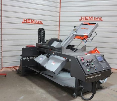 18" x 20.75" Hemsaw #VT100HLM-60-CTS, Vertical Hydraulic Manual Bandsaw, 1-1/4" 15' 6" x .042", NEW - Image 7