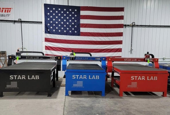 Star Lab #6x12, CNC Plasma Table, 600ipm, NEW - Image 1