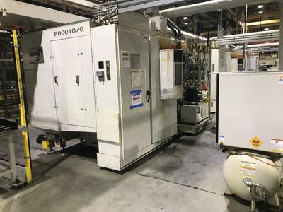 Ingersoll #AOHD-1050, Siemens 840D, 2 drill heads, HSK 50A taper, (2) 3-jaw 7" chks, 2013 - Image 6
