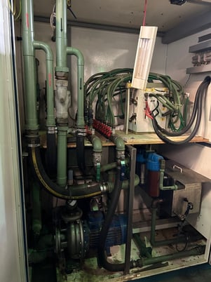 GH #100-SM, dual head vertical induction scanner, Siemens 828D Control, full enclosure, 2002 - Image 8