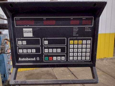 90 Ton, Chicago #1416-L, mechanical press brake, 16' overall, 174" between housing, 3" stroke, 4" adj., 40 - Image 3