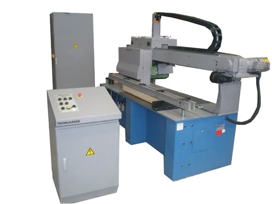 3-1/8" x 39" Trennjaeger #UNI-9-25-1550, cut off macihne for bar grating new - Image 1