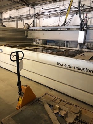 CMS Tecnocut #Idroline-S2040, 5-Axis CNC waterjet, like new, 2019 - Image 2