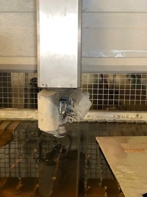 CMS Tecnocut #Idroline-S2040, 5-Axis CNC waterjet, like new, 2019 - Image 3