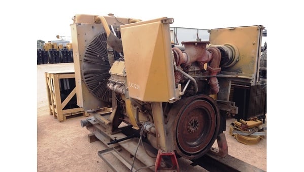 520 HP Caterpillar #D3412DITTA, diesel engine core, 1800 RPM - Image 3