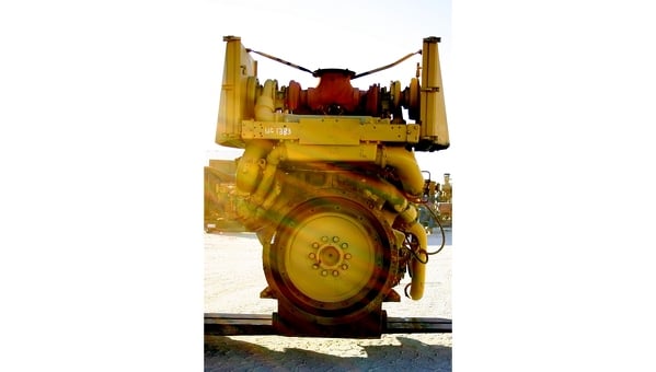 Caterpillar #D379PCTA, diesel engine core, 1350 RPM, EG3P governor - Image 2