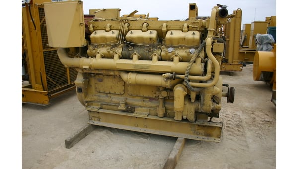 825 HP Caterpillar #D398B, diesel engine core, 1200 RPM - Image 2