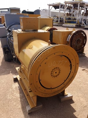 300 KW, 1200 RPM, Bemac #II, brushless, 240/480V., generator end - Image 3