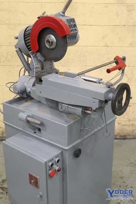 Super Brown #350, cold saw, manual vise, 2 HP, 18-3 RPM, #72342 - Image 3