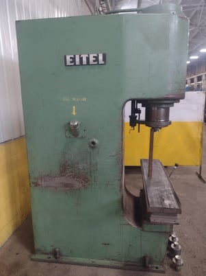 100 Ton, Eitel #RP100, 10" stroke, 38" daylight, 13.75" throat, 20 HP - Image 5