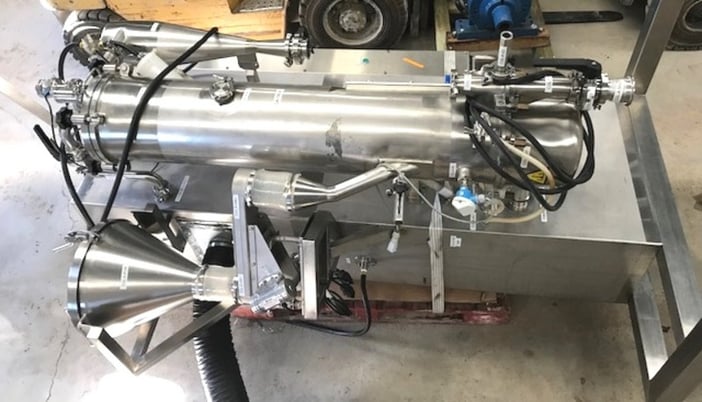 Anhydro #BFB30, fluid bed dryer, includes dust collector - Image 2