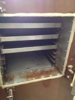 20" width x 20" H x 20" D Precision #12-500M, drying oven, 5 shelves, 3 trays available - Image 1