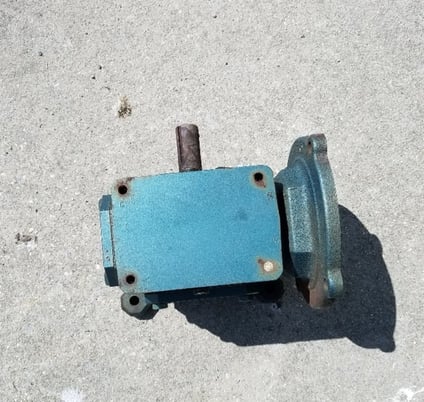 3.77 HP @ 1750 RPM, Grove Gear #TMQ218-#, right angle gear reducer, 50.00 :1 ratio - Image 4