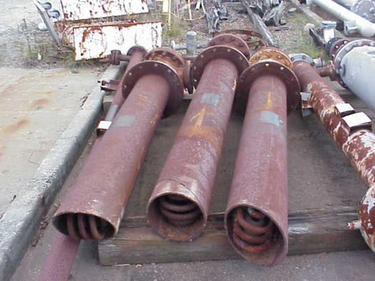 175 sq.ft., 150 psig tube, Brown Fintube, shell & tube, 500&deg;F, Carbon Steel - Image 2