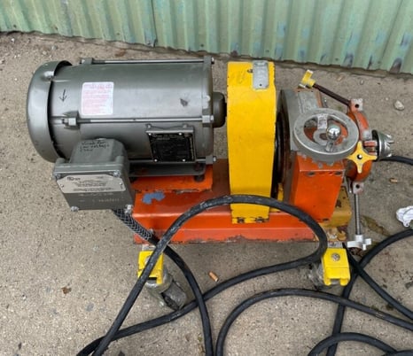 Greerco #W250V, colloid mill, giffor-wood, Stainless Steel, 2 HP explosion proof drive - Image 2