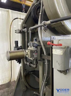 60 Ton, Johnson #60-BG-AC, OBI press, 4" stroke, 12-1/4" Shut Height, air clutch & brake, #74306 - Image 10