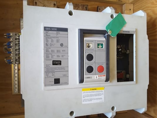 Siemens, 4000AF/3200AS/3000AT, electrically operated, local electric close, LSIG, reconditioned - Image 1