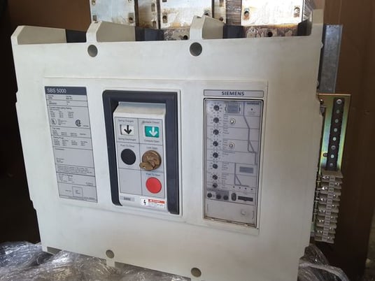 5000 Amps, Siemens, SBS5050F, LSIG-U-M/O, fixed, reconditioned - Image 1