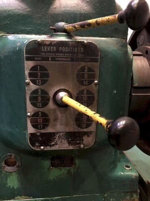 48" x 72" American Pacemaker, engine lathe, L2 spindle, 2.25" hole, 15 HP, #16192 - Image 9