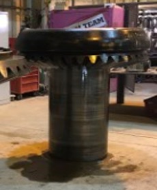 84" Symons, Heavy Duty Standard Cone Crusher, Induction motor, Hydraulic bowl clamping, Water sealed machine - Image 6