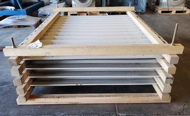 Apron feeder pans package,made to order, Fabricated steel pans, New - Image 3