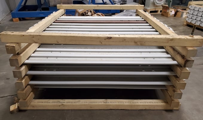 Apron feeder pans package,made to order, Fabricated steel pans, New - Image 7