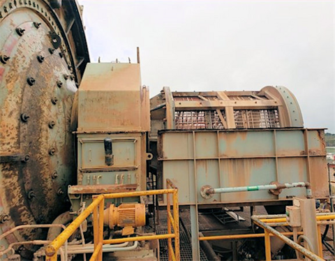 20' x 10' ANI/FLSmidth, SAG Mill with 2,500 HP motor, Enclosed gear drive, Lube system - Image 3
