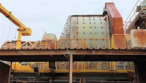 20' x 10' ANI/FLSmidth, SAG Mill with 2,500 HP motor, Enclosed gear drive, Lube system - Image 6