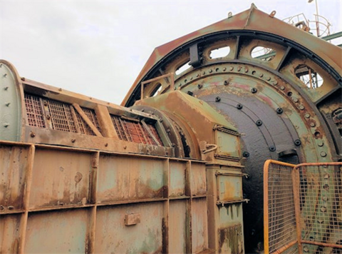 20' x 10' ANI/FLSmidth, SAG Mill with 2,500 HP motor, Enclosed gear drive, Lube system - Image 9