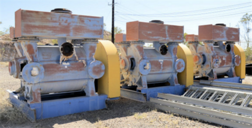 Thryssen Krupp #42 B9 V3, Vacuum Belt Filters, 1175 squaring ft, mild steel frame, 4.2 meter 4-ply transport - Image 3