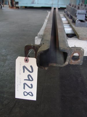 Chain guide for Lindberg Pacemaker 24" x 36", 330 Stainless, straight, perfect condition. - Image 2