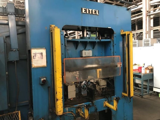 25 Ton, Eitel #ASP-25, 47" center distance, PC control, tailstock, 1997 - Image 10