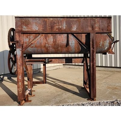 S Howes Co, double ribbon blender, cast iron end plates - Image 2