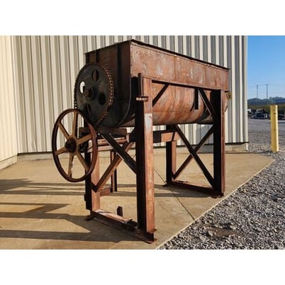 S Howes Co, double ribbon blender, cast iron end plates - Image 3