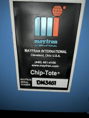 38" x 114" Mayfran, Chip-tote Conveyor, 2010, Used - Image 6