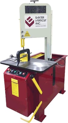 10" x 13" Baxter Verticut #115C, Vertical Bandsaw, 3/4" x 10' blade, NEW - Image 1