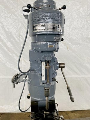 Bridgeport #Series-I, vertical mill, 42" x 9" tbl, 1 HP, 80-2720 RPM, R-8 spindle taper - Image 6