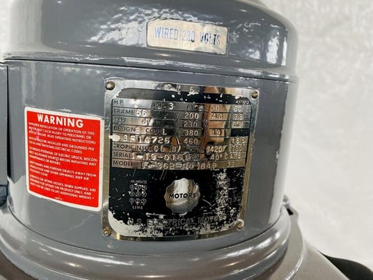 Bridgeport #Series-I, vertical mill, 42" x 9" tbl, 1 HP, 80-2720 RPM, R-8 spindle taper - Image 8